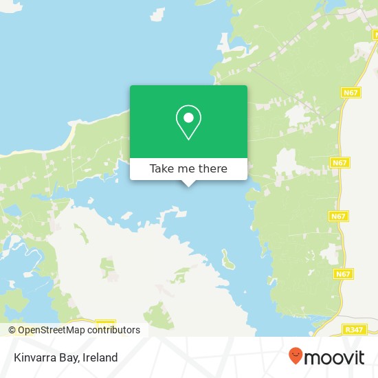 Kinvarra Bay map