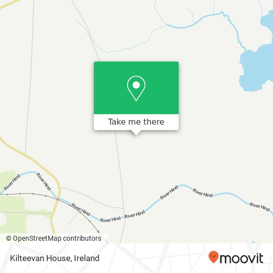 Kilteevan House map