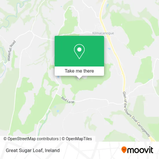 Great Sugar Loaf map
