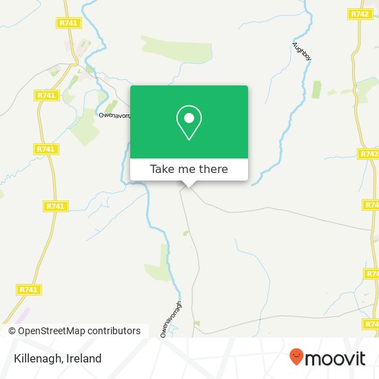 Killenagh map