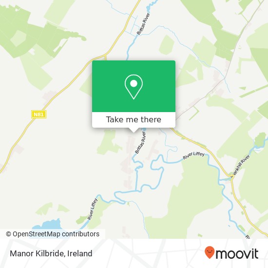 Manor Kilbride map