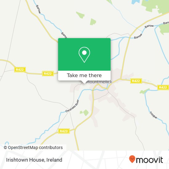 Irishtown House map