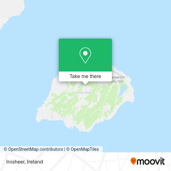 Inisheer map