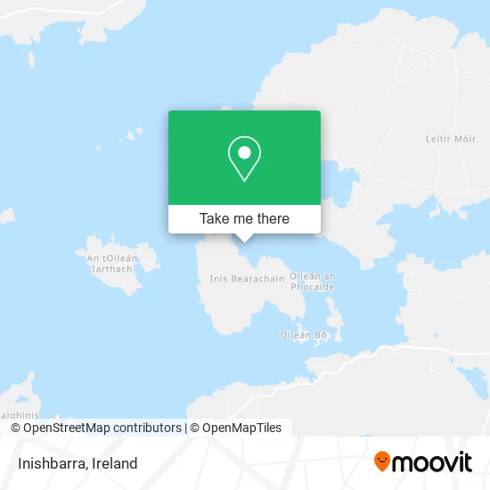 Inishbarra map