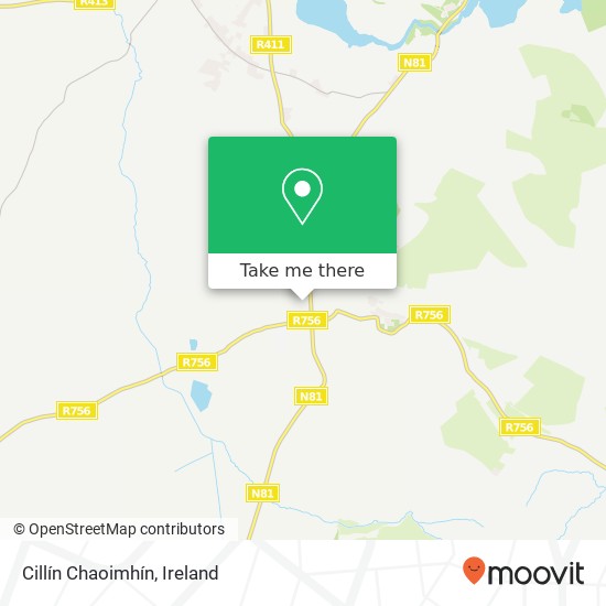 Cillín Chaoimhín map