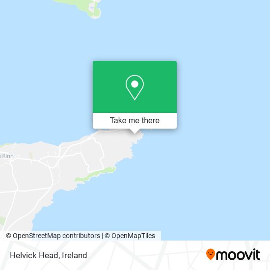 Helvick Head map