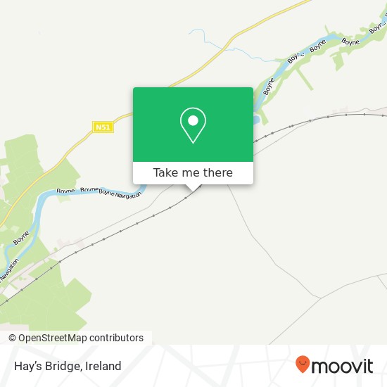 Hay’s Bridge map