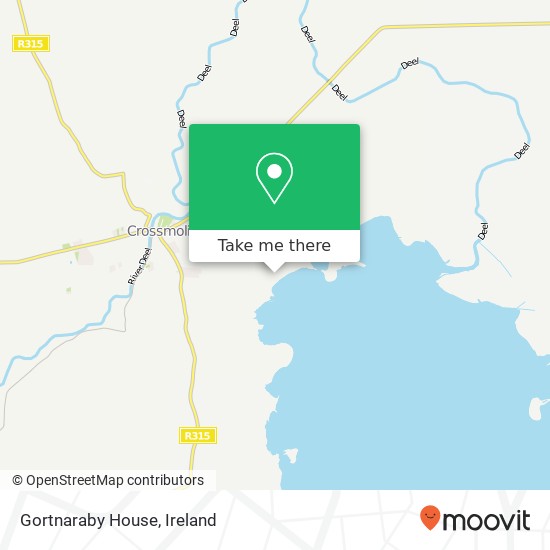 Gortnaraby House map