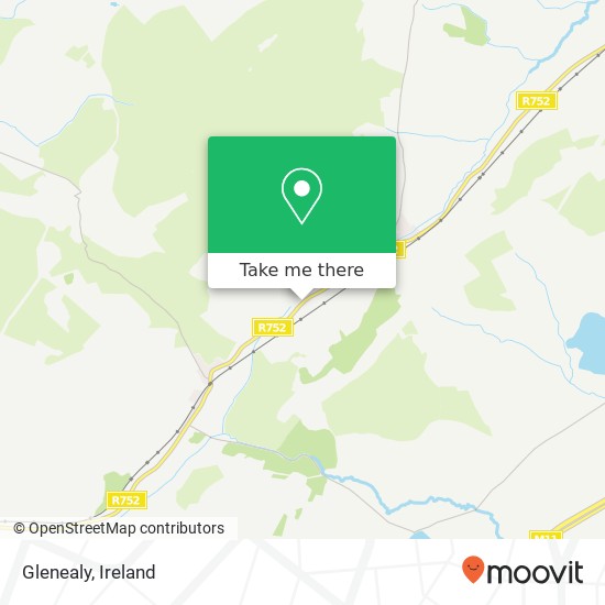 Glenealy map