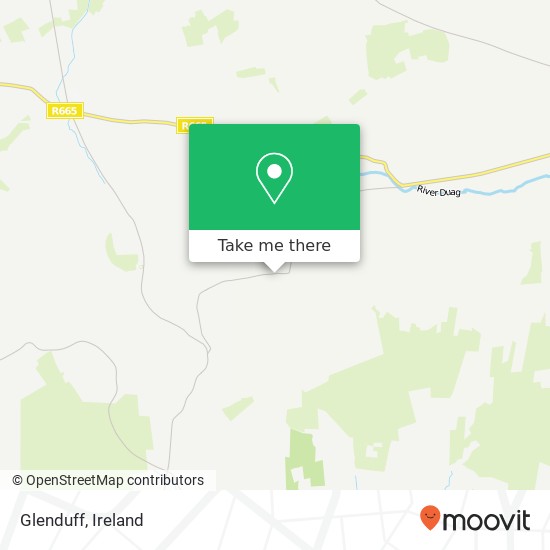 Glenduff map