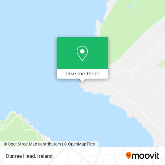 Dunree Head map