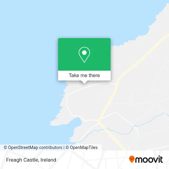 Freagh Castle map