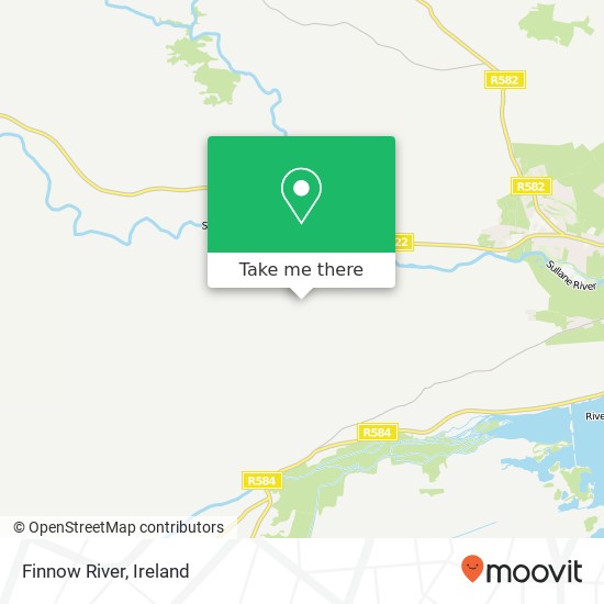 Finnow River map