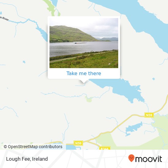 Lough Fee map