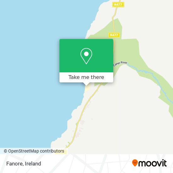 Fanore map