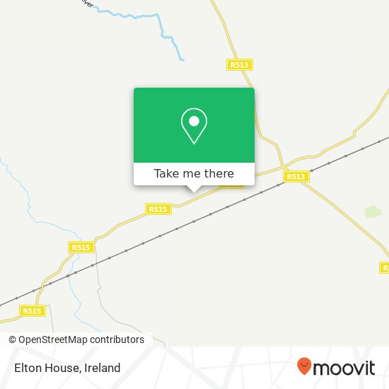 Elton House map