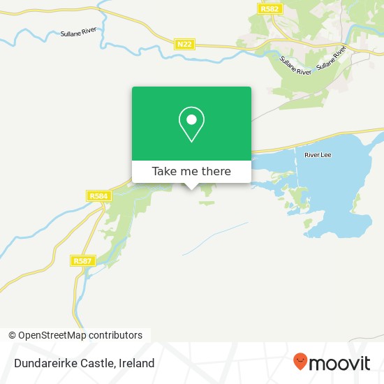 Dundareirke Castle map