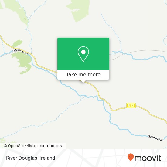 River Douglas map
