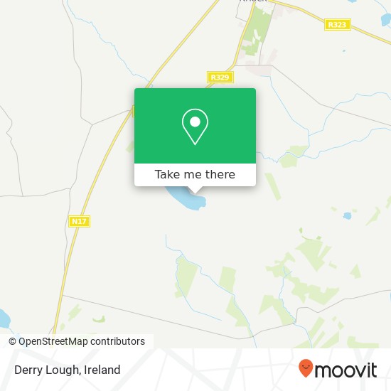 Derry Lough map
