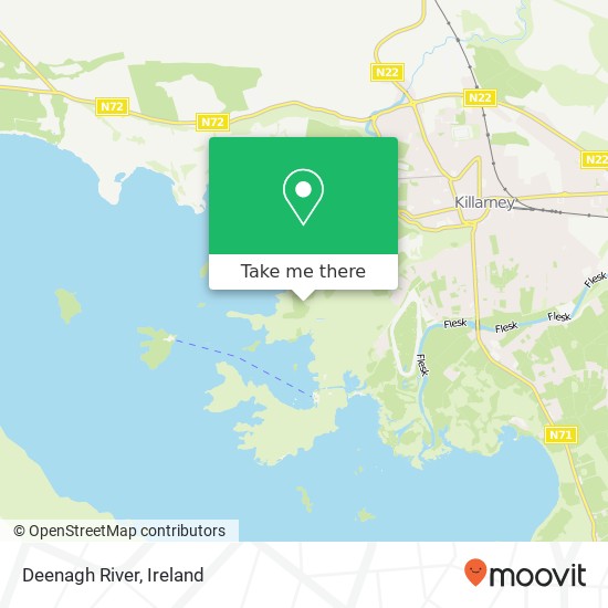 Deenagh River map