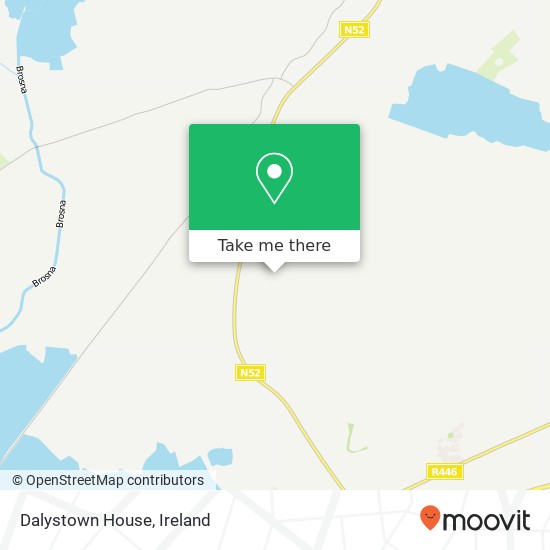 Dalystown House map