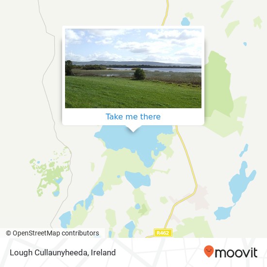 Lough Cullaunyheeda map