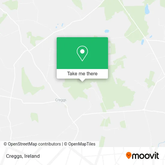 Creggs map