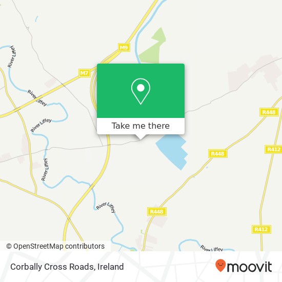 Corbally Cross Roads map