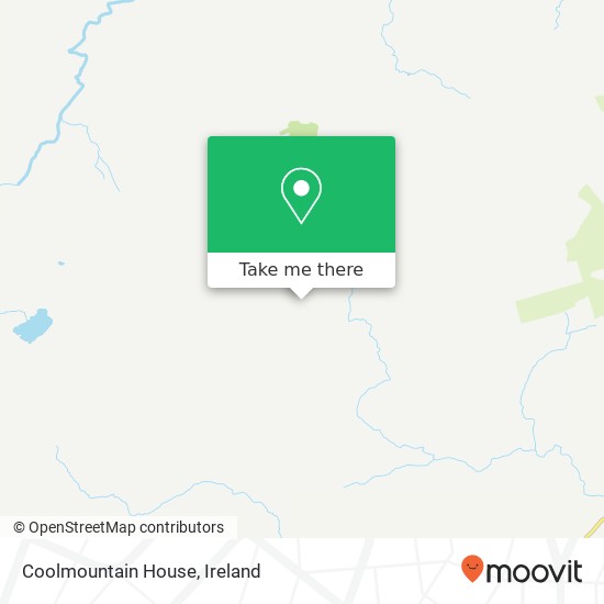 Coolmountain House map