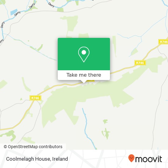 Coolmelagh House map