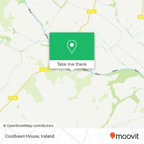 Coolbawn House map