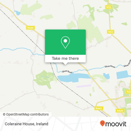 Coleraine House map