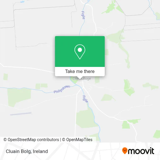 Cluain Bolg map