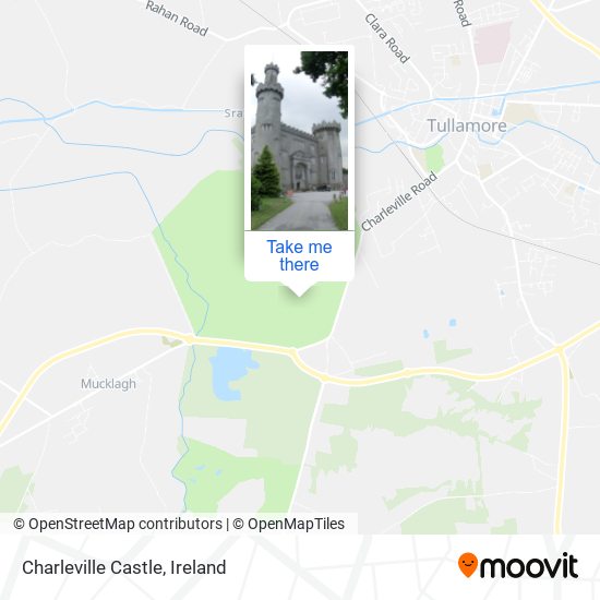 Charleville Castle map