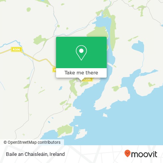 Baile an Chaisleáin plan