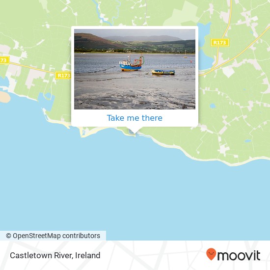 Castletown River map