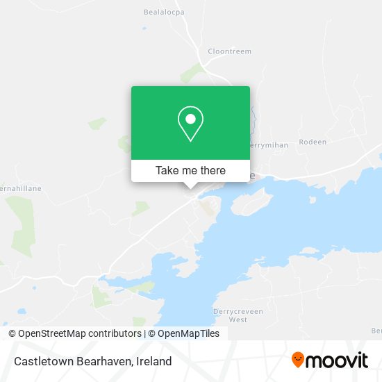 Castletown Bearhaven map