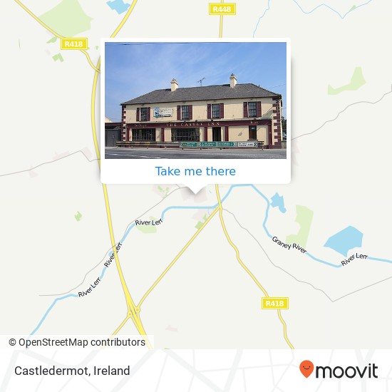 Castledermot map