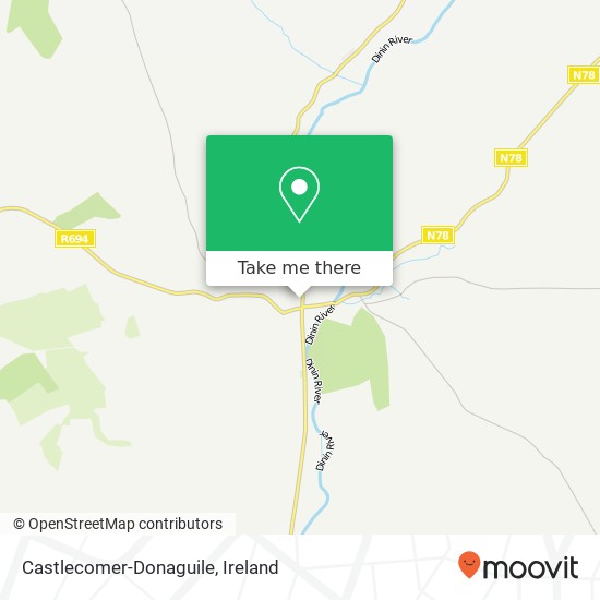 Castlecomer-Donaguile map