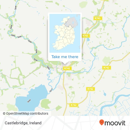 Castlebridge map