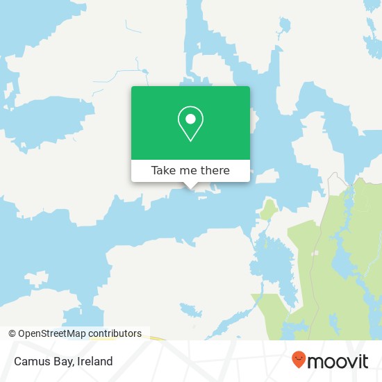 Camus Bay map