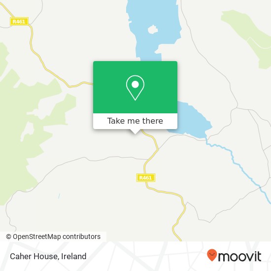 Caher House map