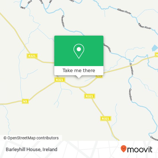 Barleyhill House map