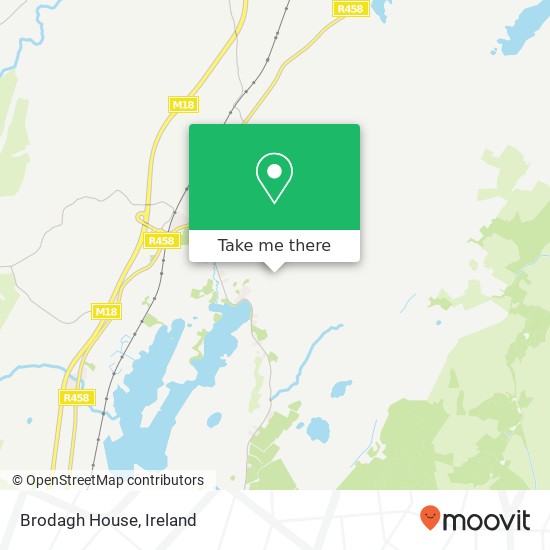 Brodagh House map