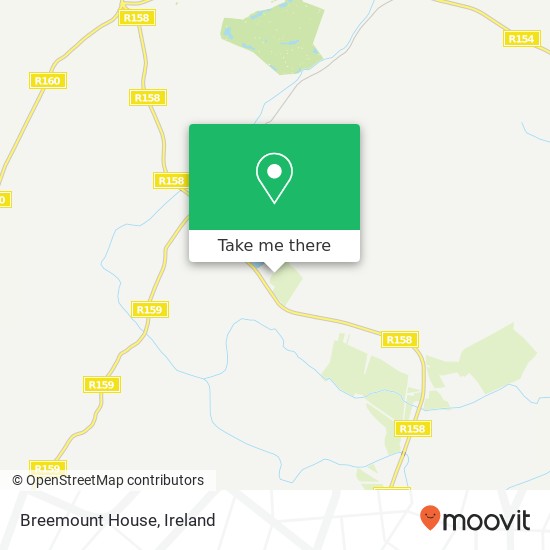 Breemount House map