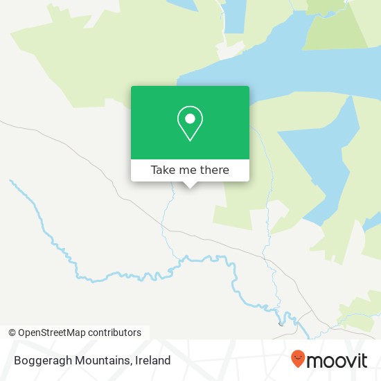 Boggeragh Mountains map