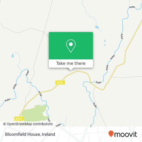 Bloomfield House map