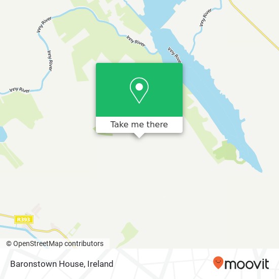 Baronstown House map