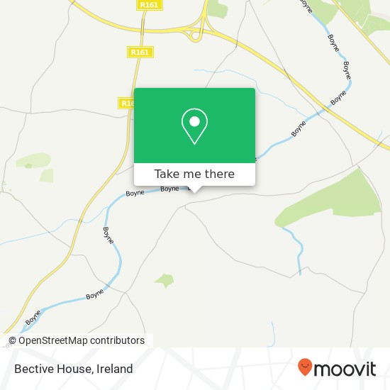 Bective House map