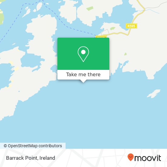 Barrack Point map